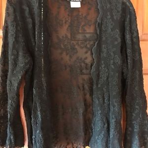 Lace evening jacket